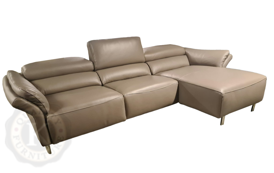 Tornado Chaise with Elect Recliner-BL-ED