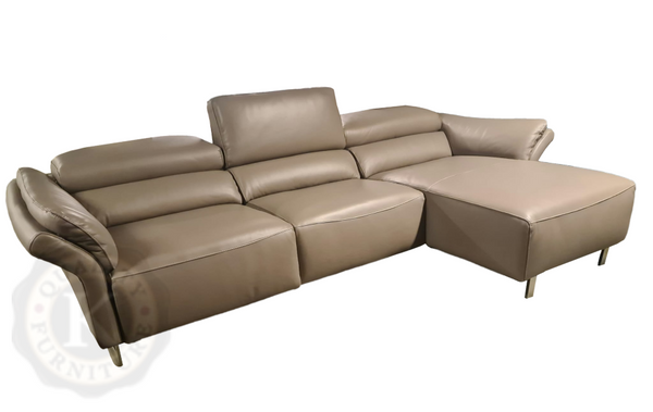 Tornado Chaise with Elect Recliner-BL-ED